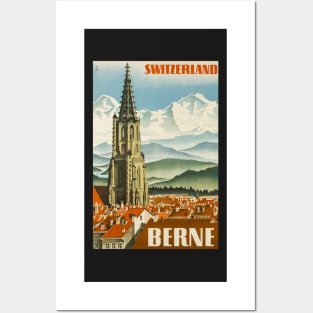 Berne,Switzerland,Travel Poster Posters and Art